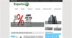 Desktop Screenshot of expertoblog.com